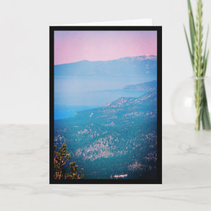 Lake Tahoe Mist- Song of Sol. 2:3 Greeting Card