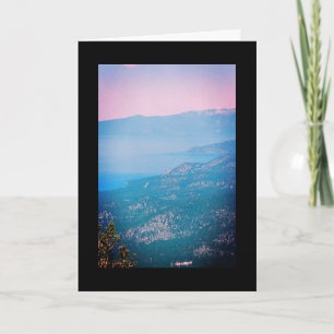 Lake Tahoe Mist- Song of Sol. 8:7 Greeting Card
