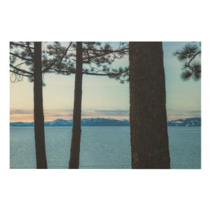 Lake Tahoe Morning Wood Wall Art
