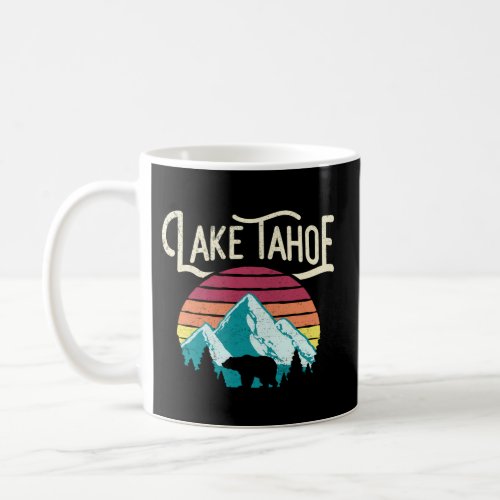 Lake Tahoe Mountain Bear California Coffee Mug