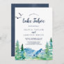 Lake Tahoe Mountain Destination Wedding Invitation