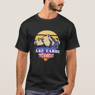 Lake Tahoe Mountains Wildlife Grizzly bear Califor T-Shirt