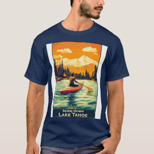 Lake Tahoe National Park Vintage Travel Poster 7 T-Shirt