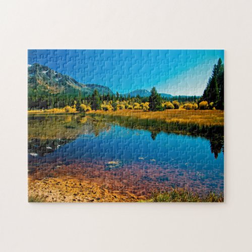 Lake Tahoe Nevada Jigsaw Puzzle