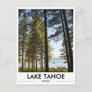 Lake Tahoe Nevada Photo Postcard