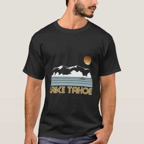 Lake Tahoe Nevada Ski T_Shirt