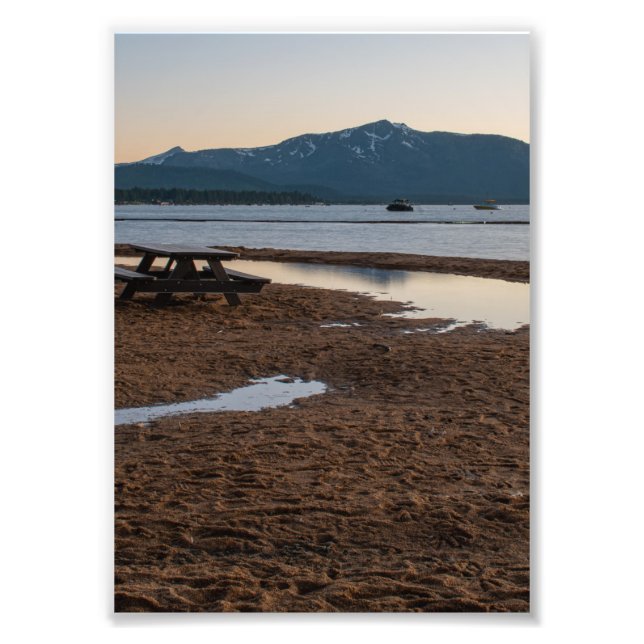 Lake Tahoe Photo Print (Front)
