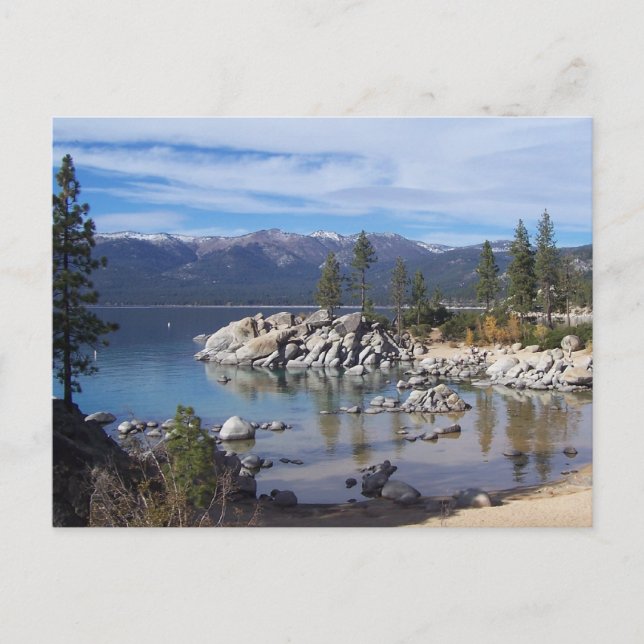 Lake Tahoe Post Card (Front)