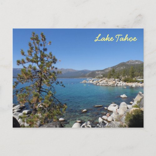 Lake Tahoe Postcard