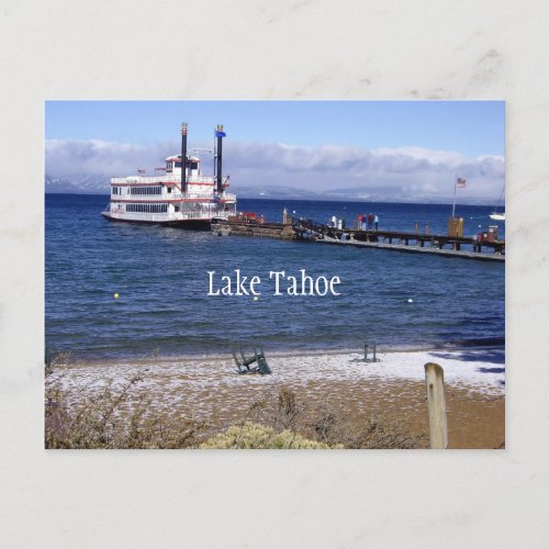 Lake Tahoe Postcard