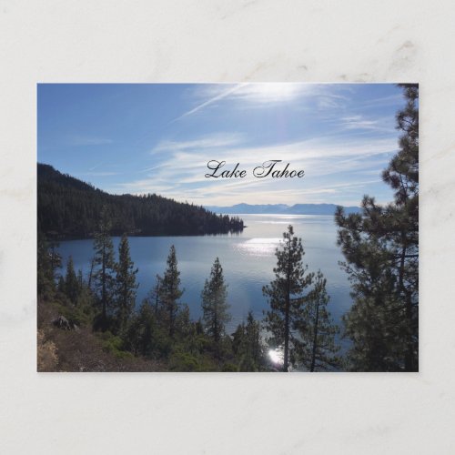 Lake Tahoe Postcard