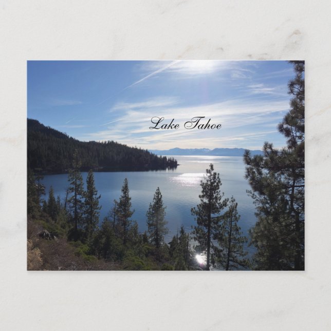 Lake Tahoe Postcard (Front)