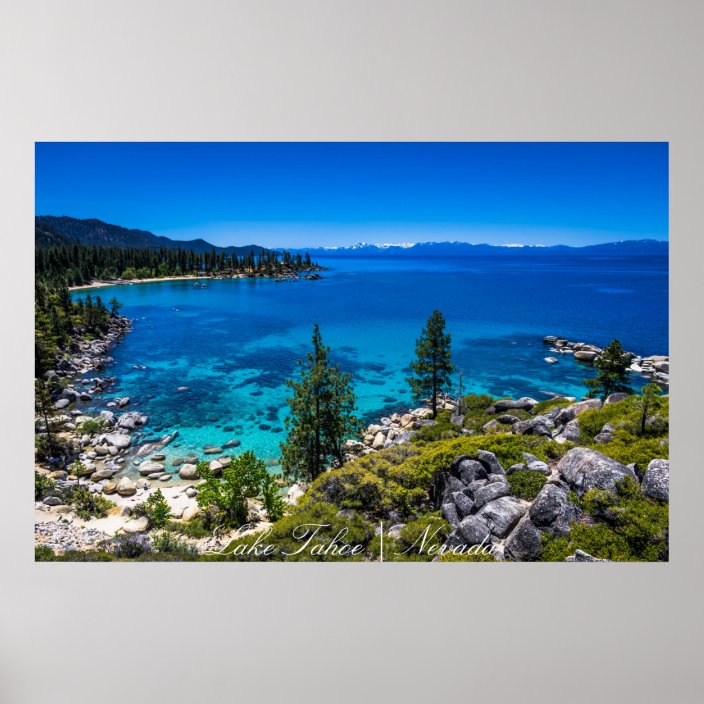 Lake Tahoe Poster | Zazzle.com