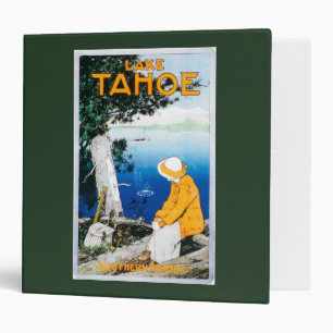 Lake Tahoe Promotional PosterLake Tahoe, CA 3 Ring Binder