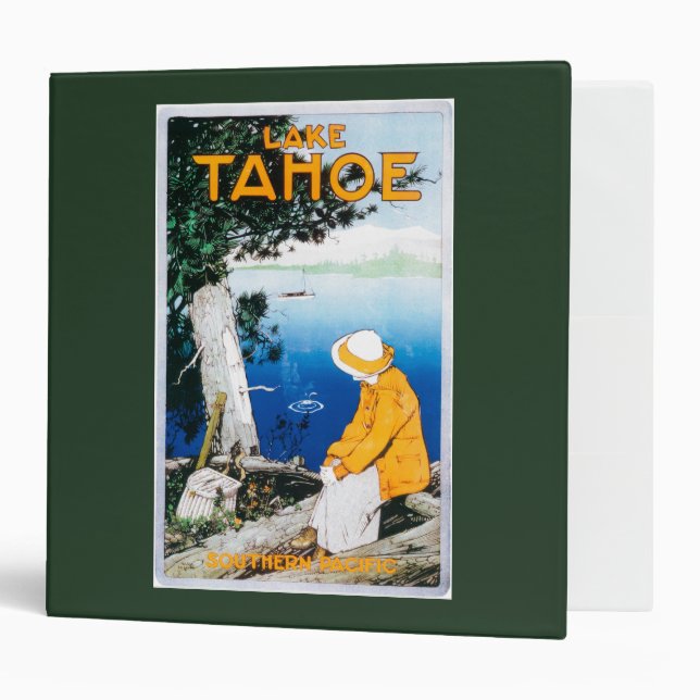 Lake Tahoe Promotional PosterLake Tahoe, CA 3 Ring Binder (Front/Inside)