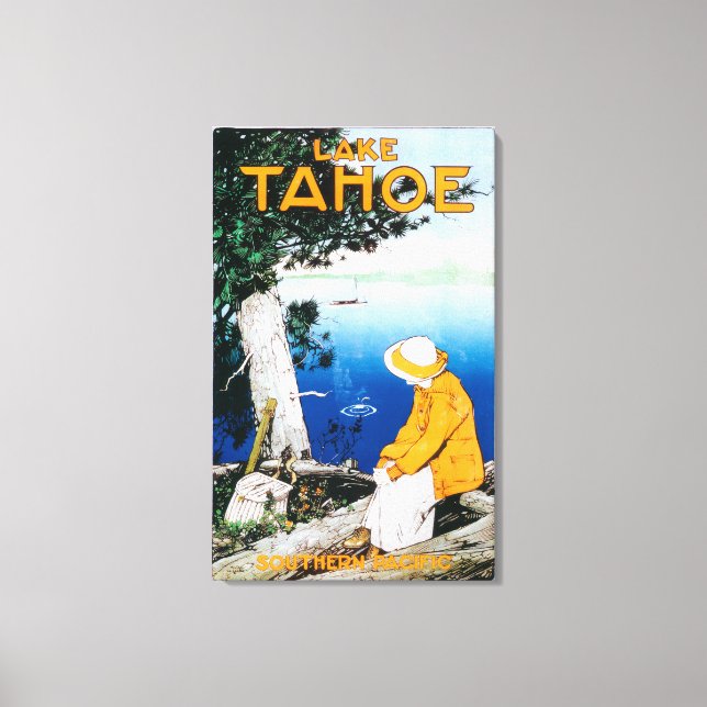Lake Tahoe Promotional PosterLake Tahoe, CA Canvas Print (Front)