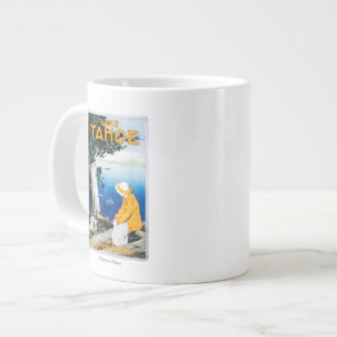 Lake Tahoe Promotional PosterLake Tahoe, CA Giant Coffee Mug