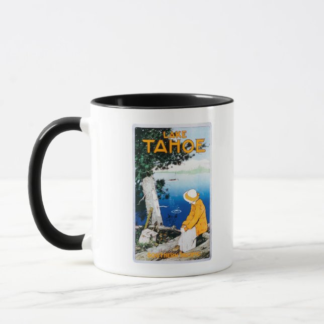 Lake Tahoe Promotional PosterLake Tahoe, CA Mug (Left)