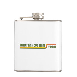 Lake Tahoe Rim Trail California Nevada Flask