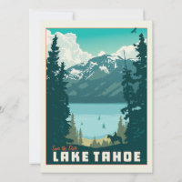 Lake Tahoe | Save the Date - Photo