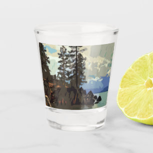 Lake Tahoe Shot glass