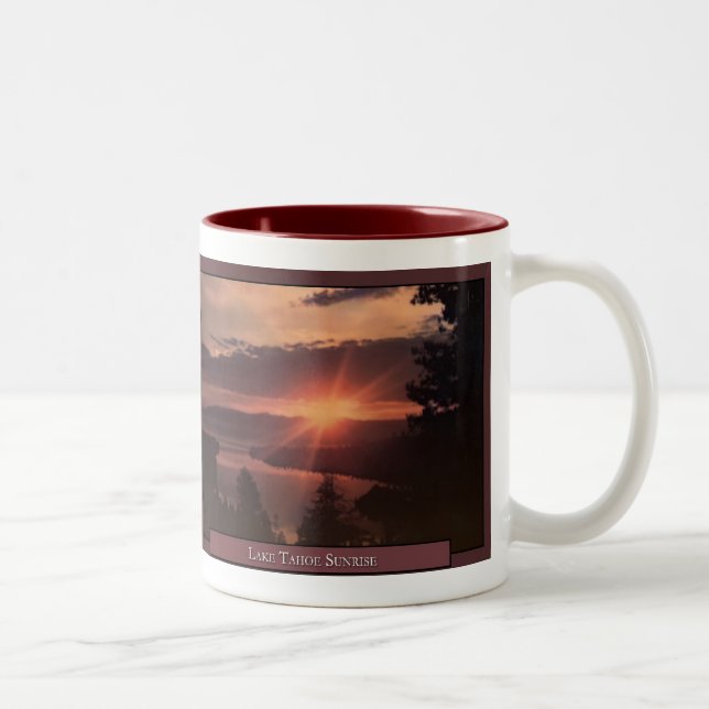 Lake Tahoe Sunrise Coffee Mug (Right)