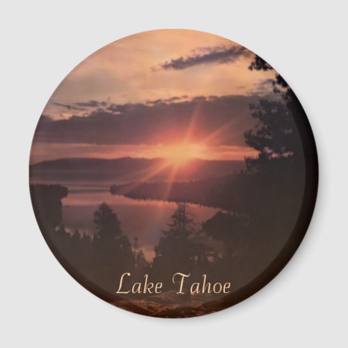 Lake Tahoe Sunrise Magnet