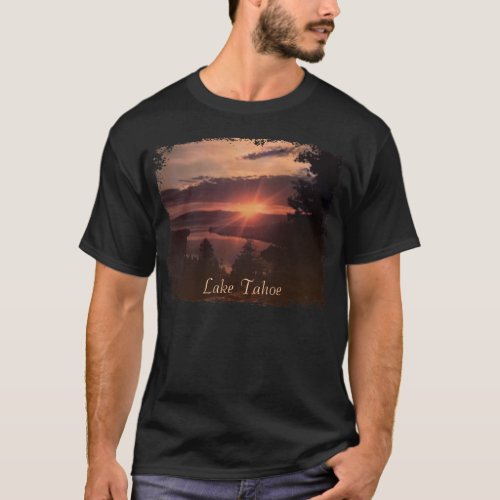 Lake Tahoe Sunrise Mens Shirt