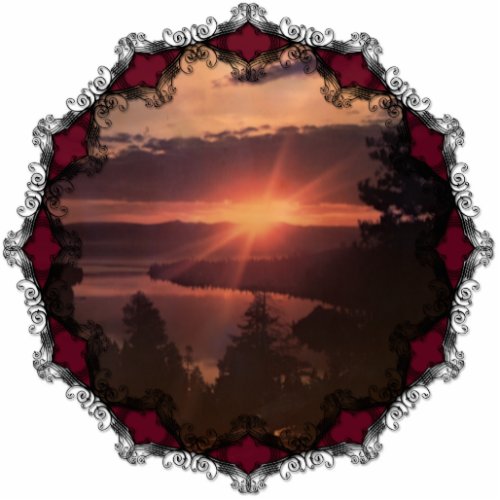 Lake Tahoe Sunrise Ornament