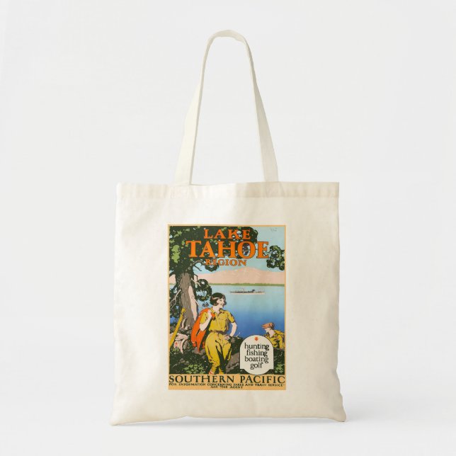 LAKE TAHOE TOTE BAG (Front)