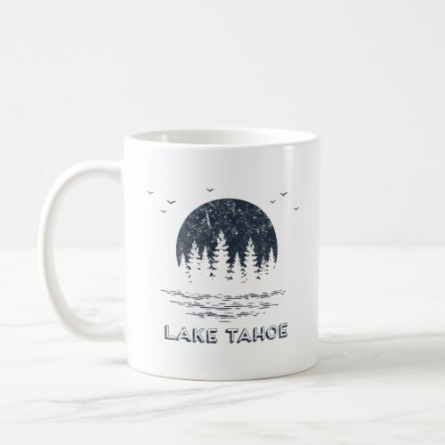Lake Tahoe Trees Moon Family Vacation Outdoorsy Na Coffee Mug