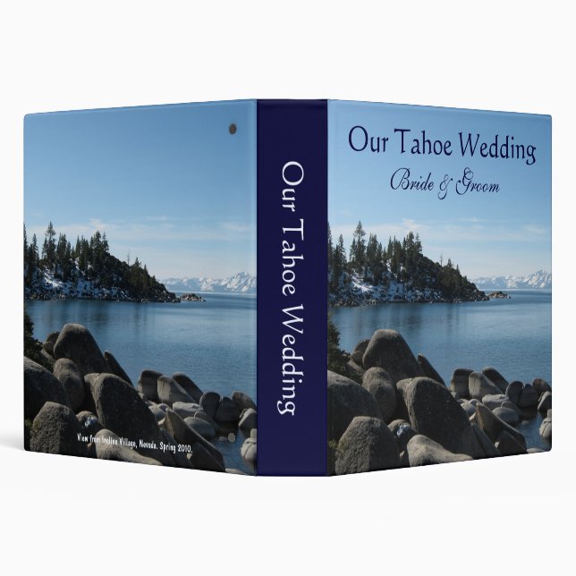 Lake Tahoe Wedding Binder (Background)