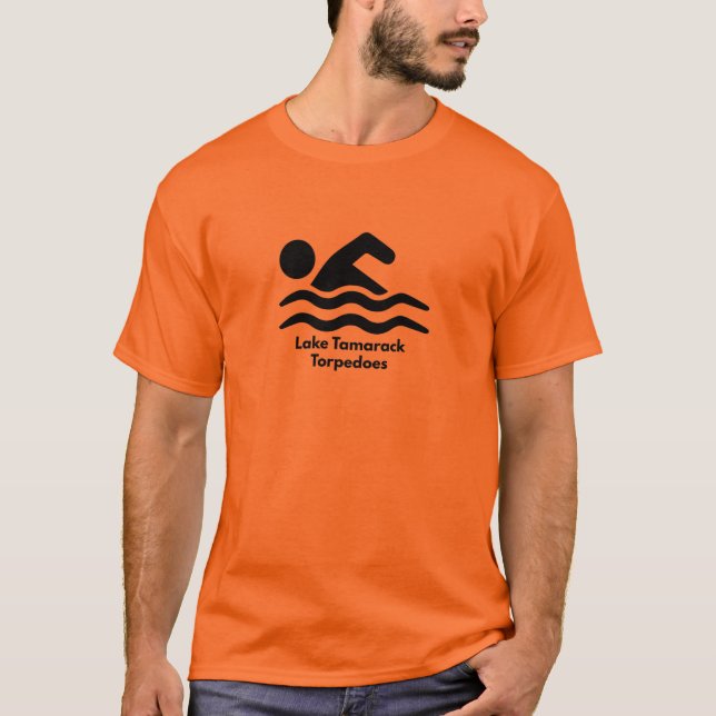 Lake Tamarack Swim Team t-shirt (Front)