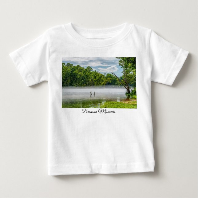 Lake Taneycomo Summer Fog Baby Toddler T-shirt (Front)