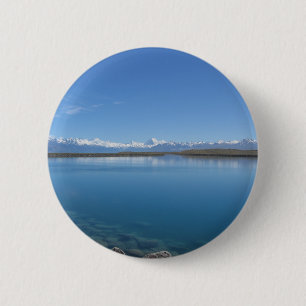 Lake Tekapo, New Zealand Button