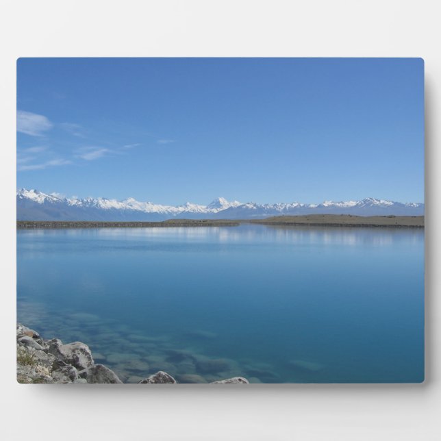 Lake Tekapo, New Zealand Plaque (Front)