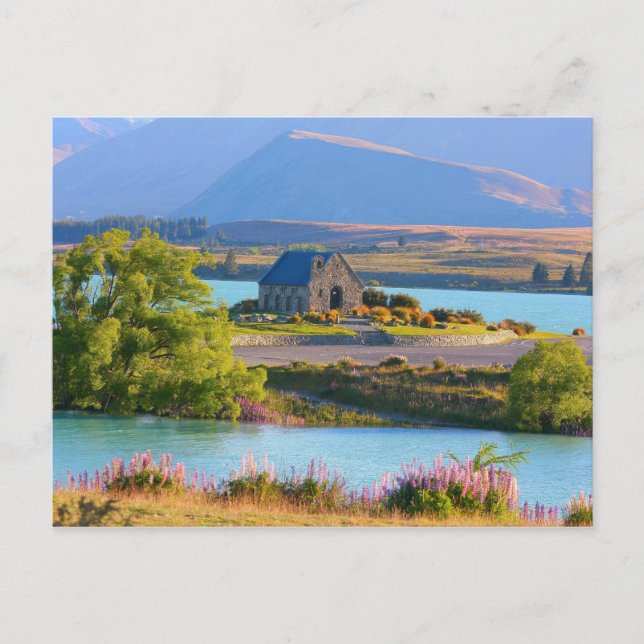 Lake Tekapo, New Zealand Postcard (Front)