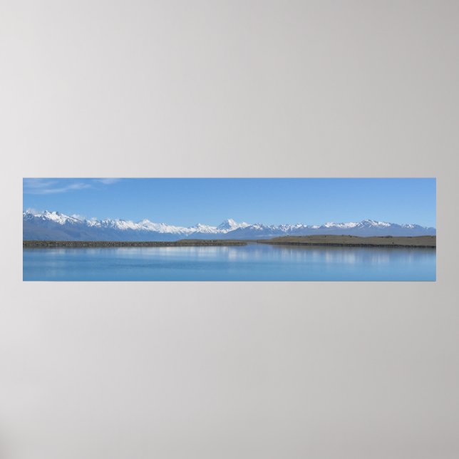 Lake Tekapo, New Zealand Poster (Front)