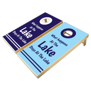 Lake Themed Cornhole Set