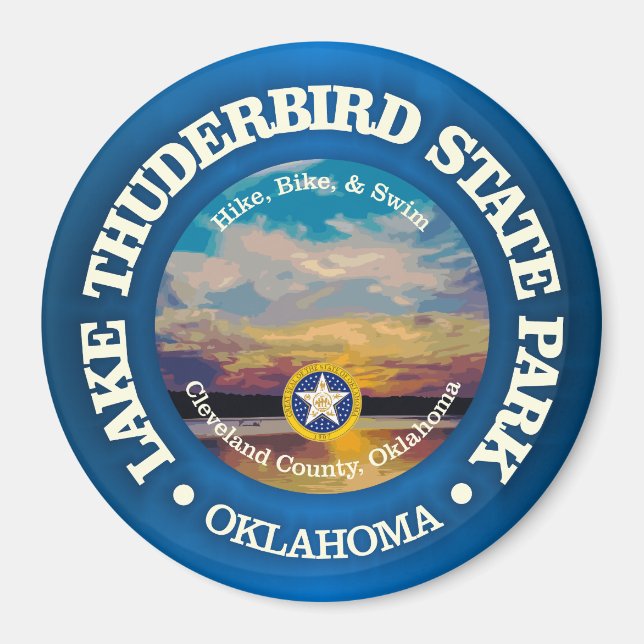 Lake Thunderbird SP Magnet (Front)