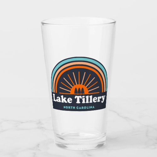 Lake Tillery North Carolina Rainbow Glass