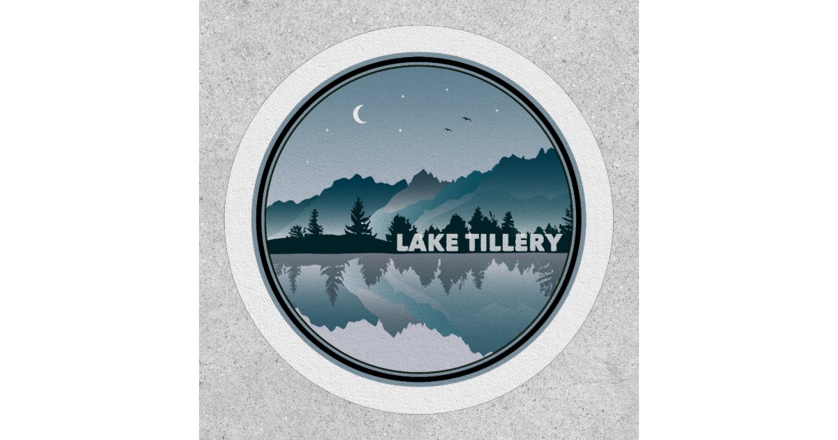 Lake Tillery North Carolina Reflection Patch