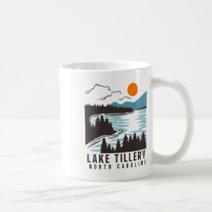 Lake Tillery North Carolina Summer Lake Life Boati Coffee Mug
