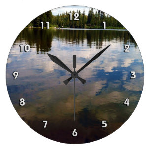 Lake Time Wall Clocks Zazzle