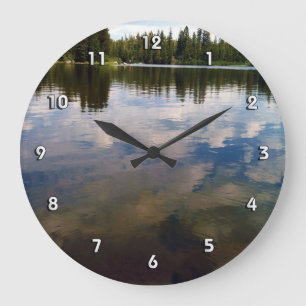 Lake Time! Large Clock
