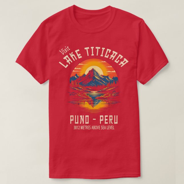 Lake Titicaca   6  T-Shirt (Design Front)
