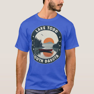 Lake Todd South Dakota Sunset T-Shirt