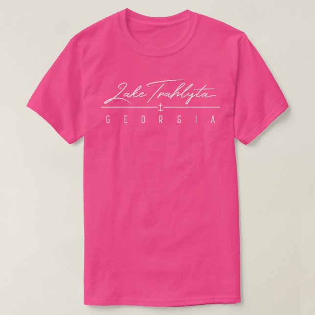 Lake Trahlyta GA  T-Shirt (Design Front)
