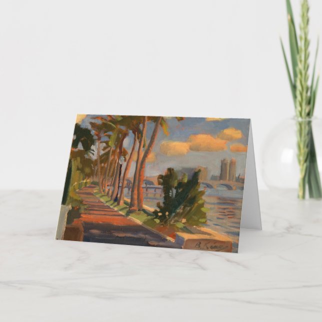 Lake Trail note card (Front)
