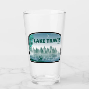 Lake Travis Austin Texas Deer Glass